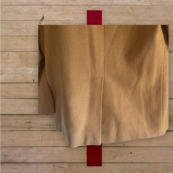 Wimbledon By Racquet Club Men's  Blazer Beige Camel Hair Lined Notch sz. 46r - Picture 8 of 11